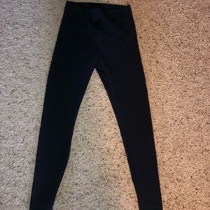 lululemon navy wunder under luxtreme 28”